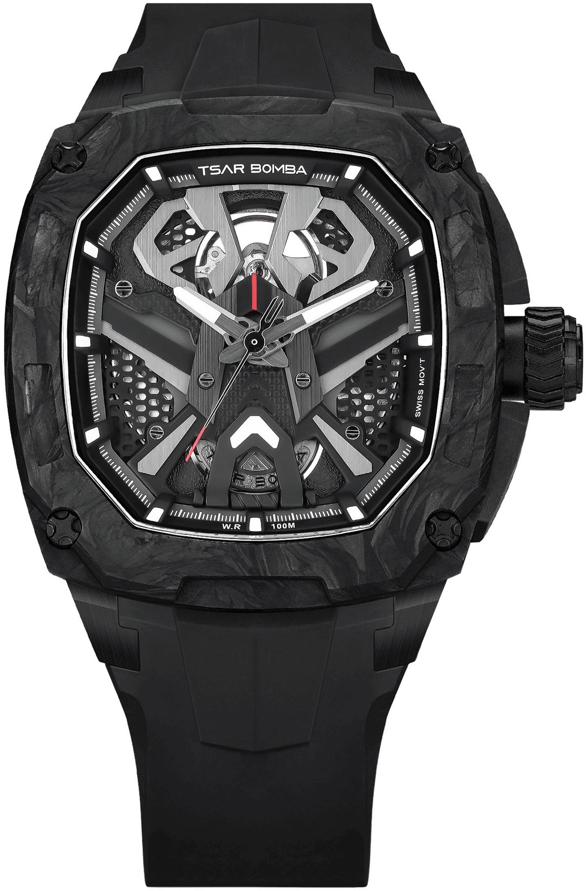 Tsar Bomba Dark Matter 3 Carbon Fiber & Titanium Red Set TB8603-02