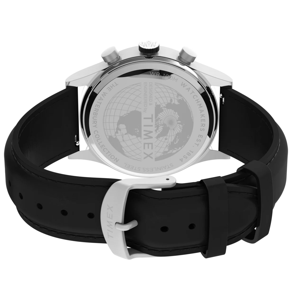 TW2W48100 zegarek srebrny sportowy Waterbury bransoleta
