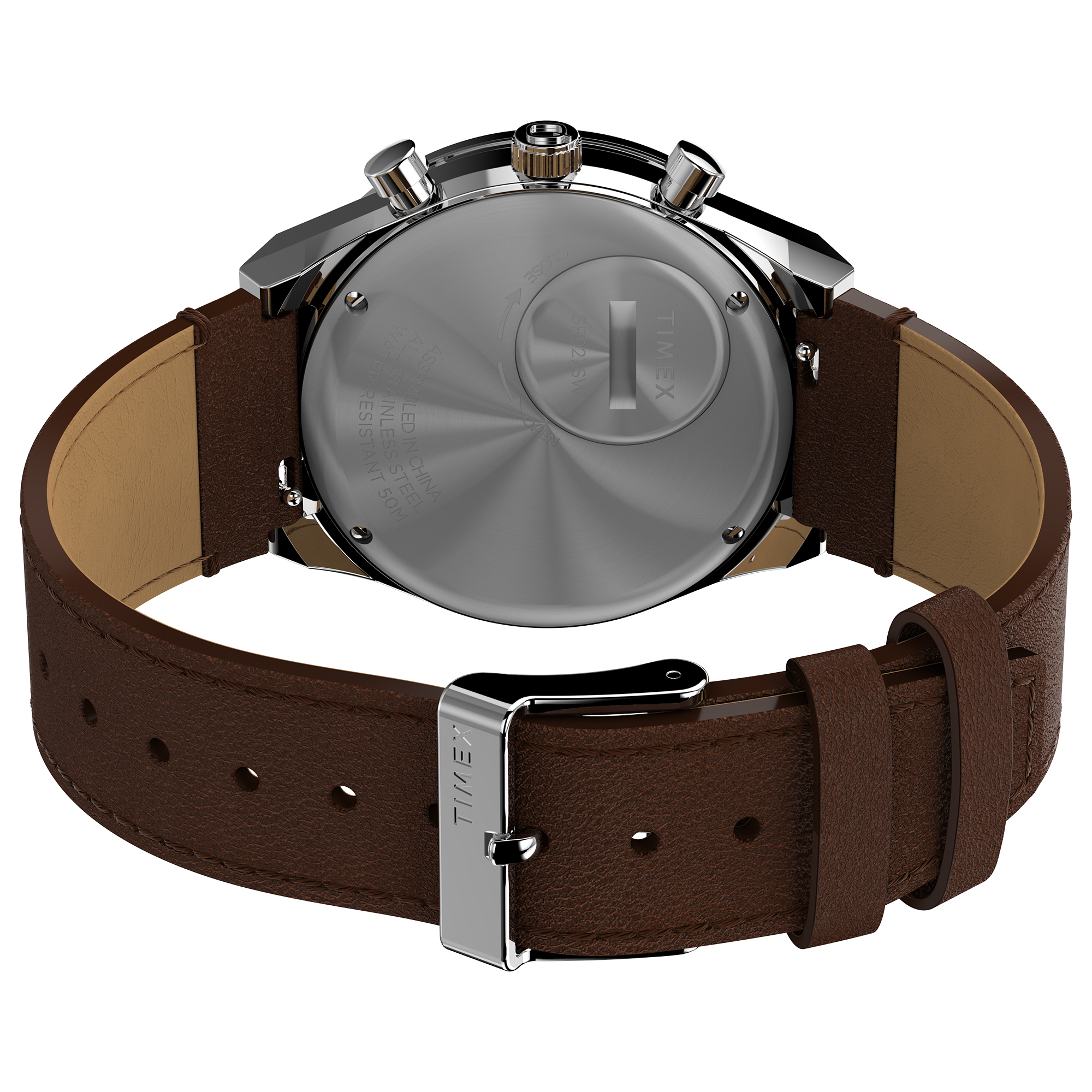 TW2W51800 zegarek srebrny sportowy Q Timex pasek - miniatura 5