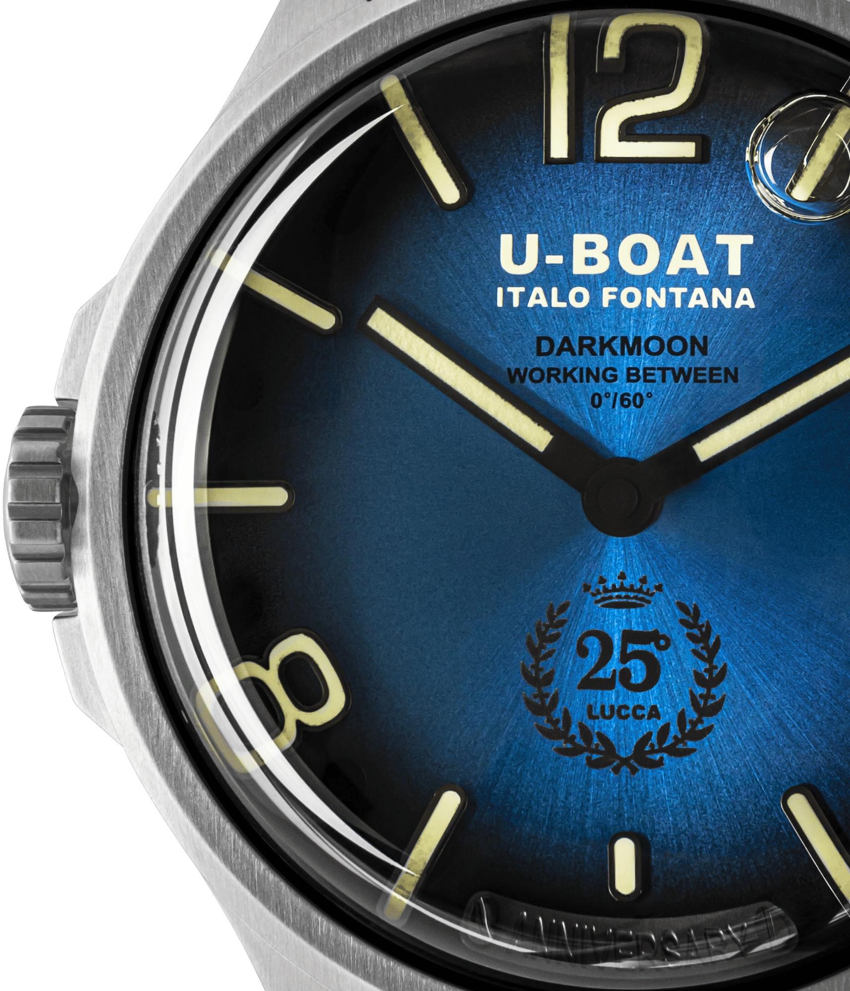 U-BOAT 2029 męski zegarek Darkmoon pasek - miniatura 3
