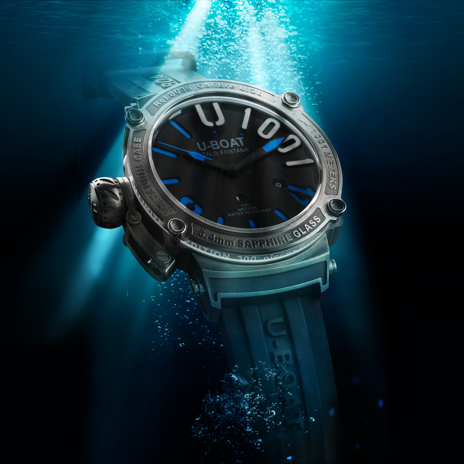U-BOAT 8038 męski zegarek Dive Watch - miniatura 3