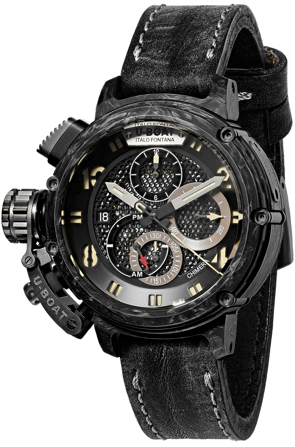 U-BOAT CHIMERA 46 CARBON/TITANIUM 8057