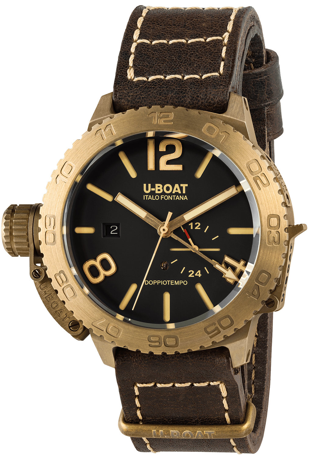 U-BOAT DOPPIOTEMPO 46 BRONZE BR 9008