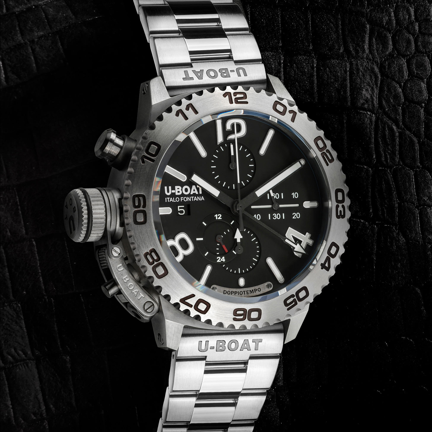 U-BOAT 9016/MT zegarek męski Dual Time - miniatura 3