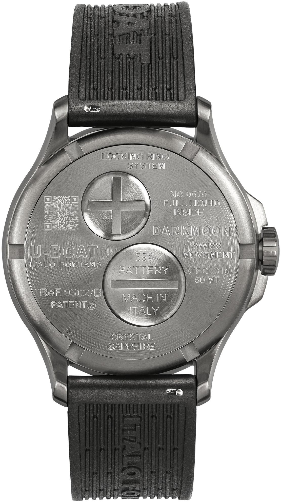 U-BOAT 9502 zegarek męski Darkmoon