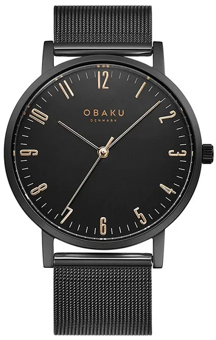 Obaku Denmark V248GXBBMB Slim BRINK - CHARCOAL