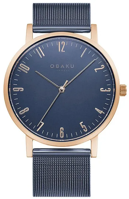 Obaku Denmark V248GXVLML Slim BRINK - OCEAN - zdjęcie 1