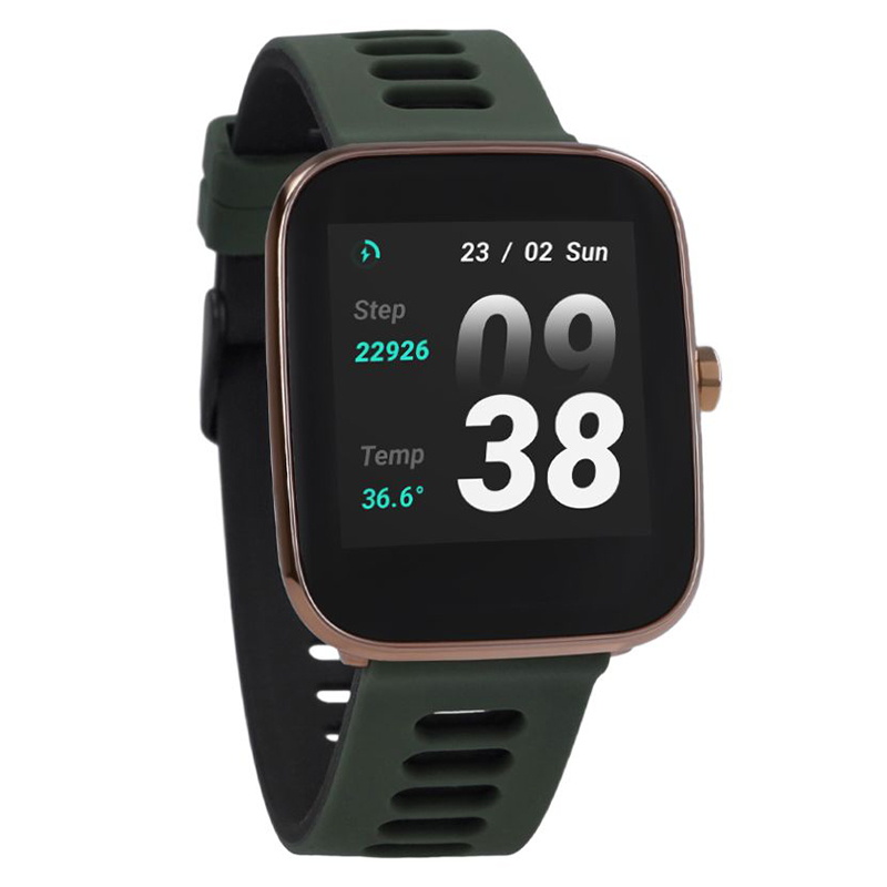 VCTR-33-03AG zegarek czarny sportowy Smartwatch pasek - miniatura 3