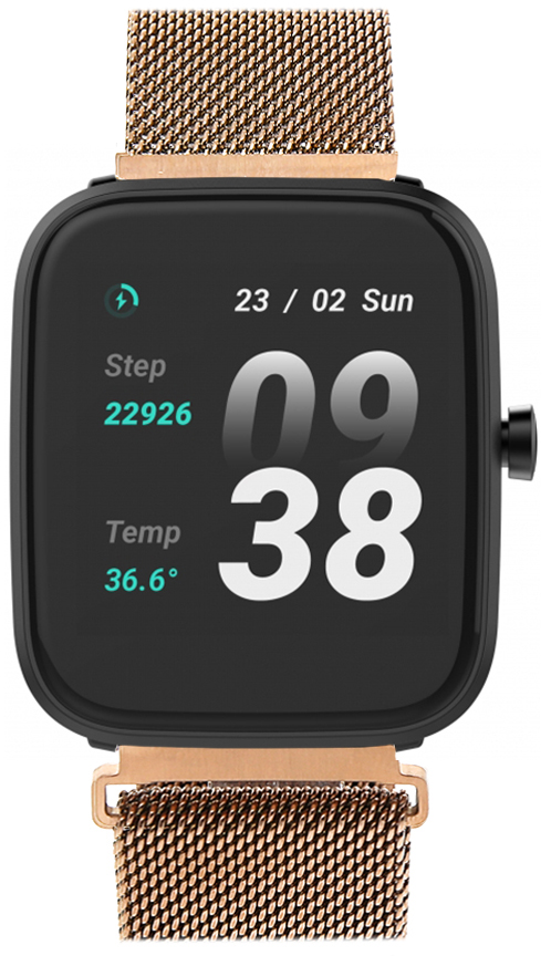 Vector Smart 42mm Różowe złoto damski VCTR-31-01BK-03RG