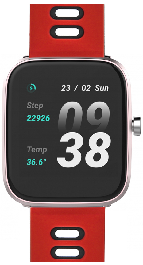 Vector Smart 42mm Czerwony damski VCTR-31-01PK-S4RD