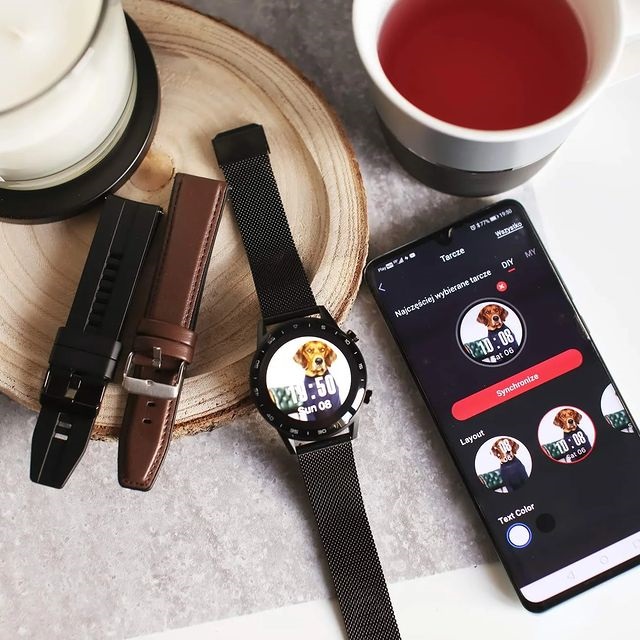 Vector Smart VCTR-32-22BK-03MS-SET zegarek męski Smartwatch - miniatura 2
