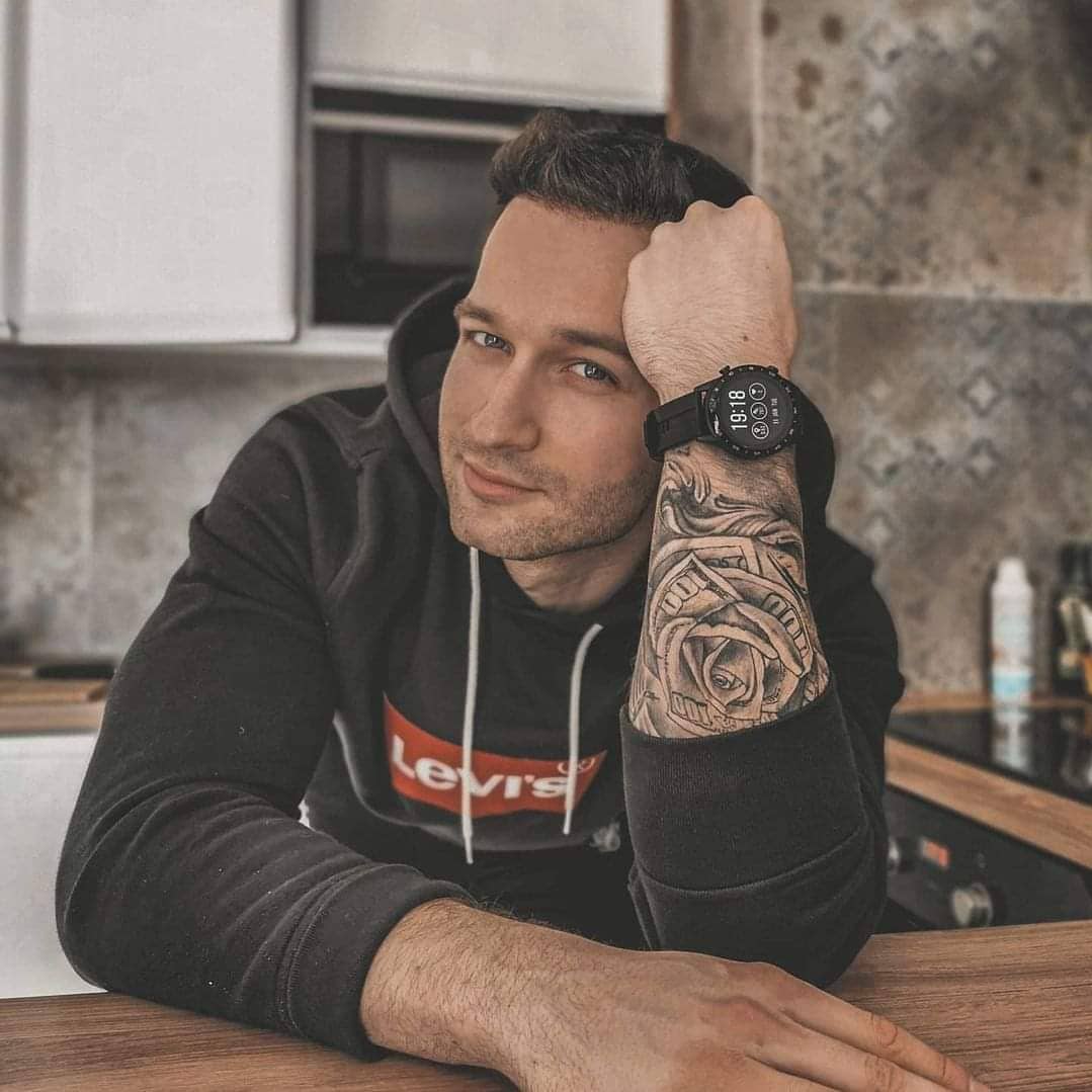 Vector Smart VCTR-32-22BK 47mm Czarny Smartwatch sportowy zegarek czarny