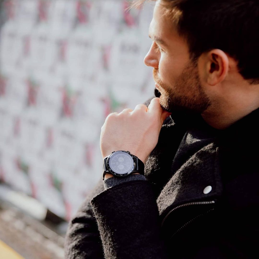 Vector Smart VCTR-32-22BK 47mm Czarny zegarek sportowy Smartwatch