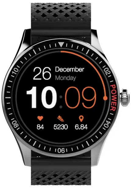 Vector Smart VCTR-34-01-BK Smartwatch 44mm Srebrny Czarny - zdjęcie 1