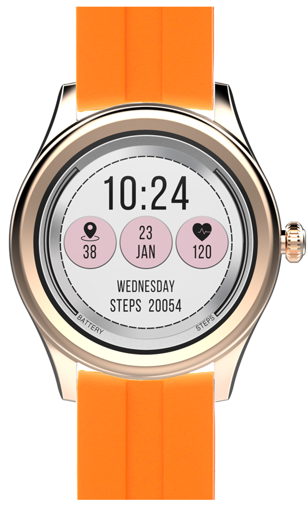 Vector Smart 44mm Różowe Złoto Pomarańczowy damski VCTR-34-02-RG-22OG