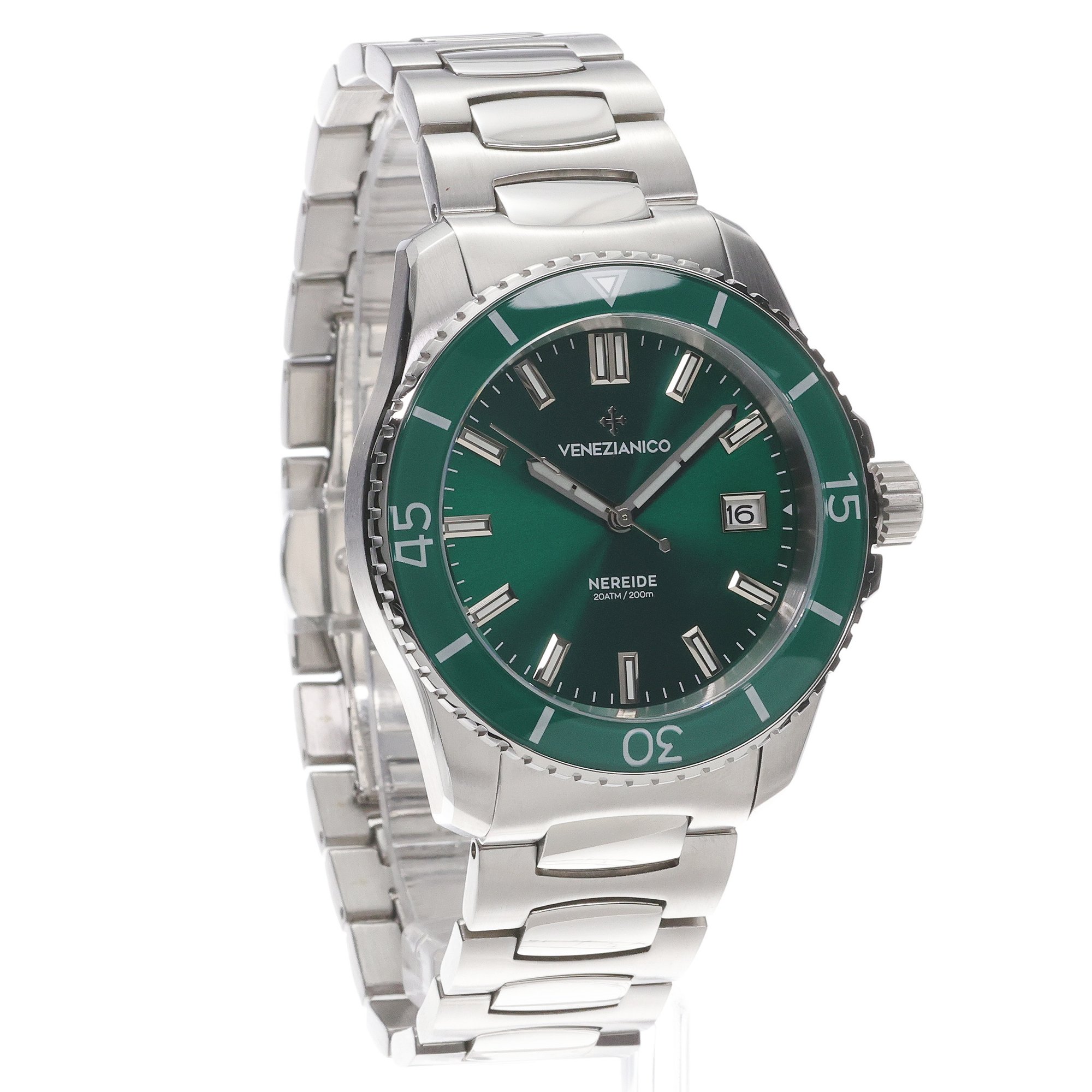 Venezianico 3321511C Nereide NEREIDE 42 zegarek męski klasyczny szafirowe - miniatura 3