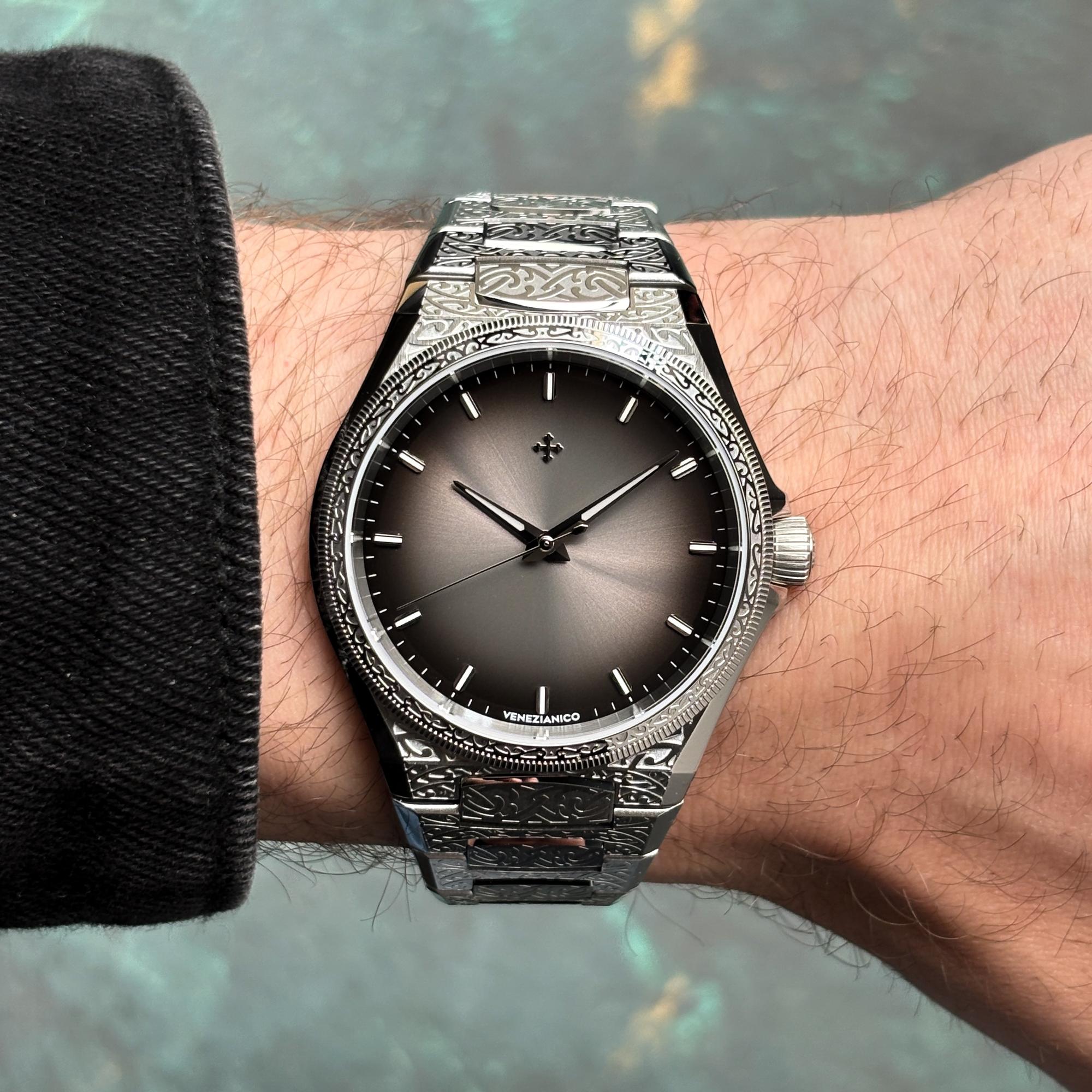 Venezianico 6221520C zegarek męski elegancki Arsenale bransoleta