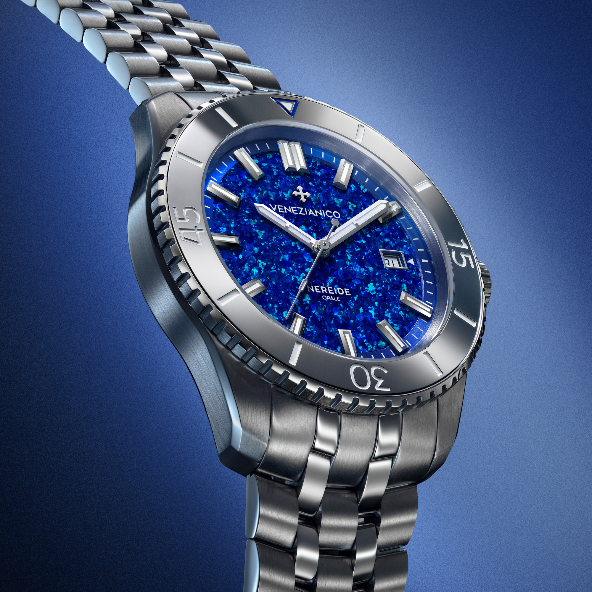 Venezianico Nereide Opale Blu zegarek sportowy Nereide