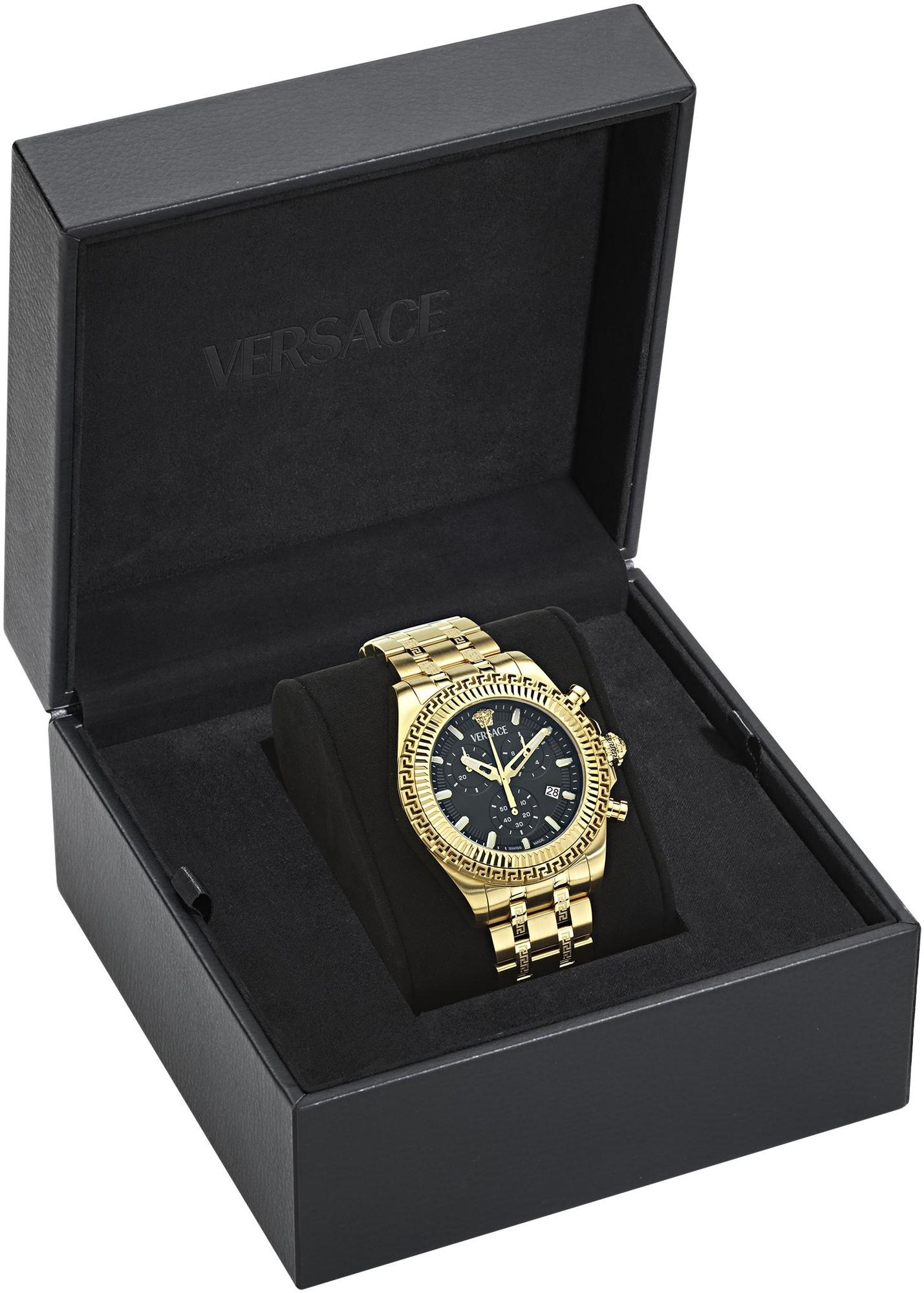 Versace VE0W00525 zegarek złoty fashion-modowy Versace bransoleta - miniatura 5