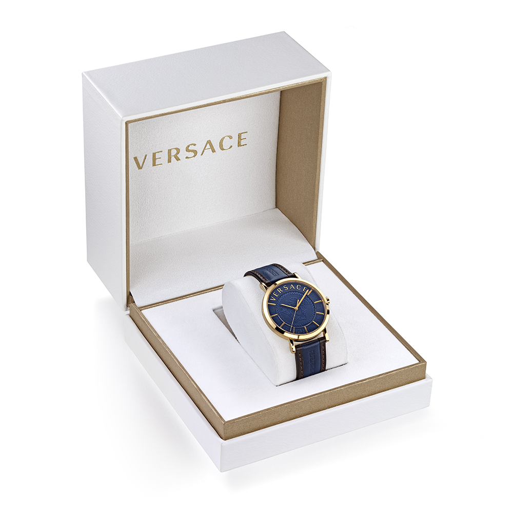 Versace VEJ400321 zegarek srebrny elegancki VERSACE ICON bransoleta - miniatura 5