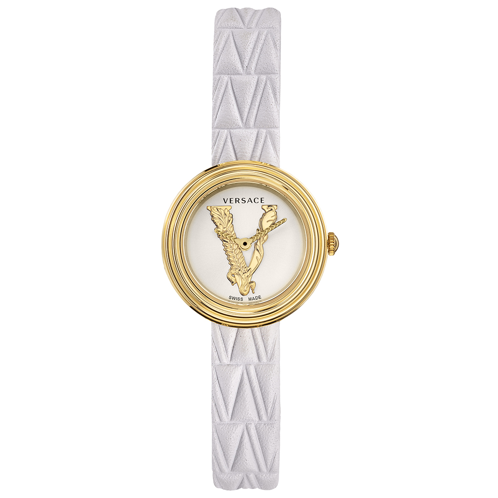 Versace VET300221 zegarek damski klasyczny T3-MINI VIRTUS bransoleta - miniatura 4