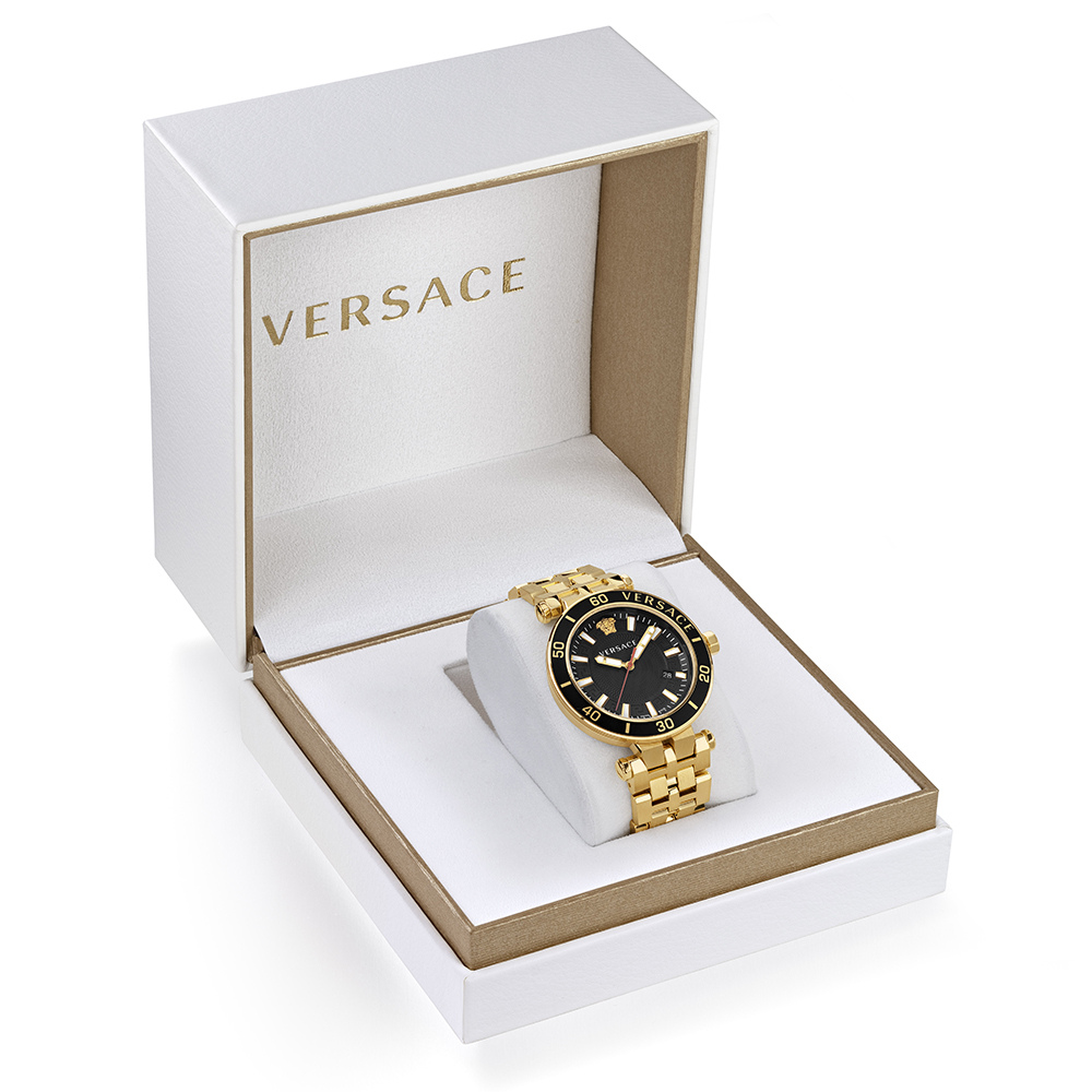 Versace VEZ300721 GRECA ICON GRECA zegarek męski elegancki mineralne - miniatura 8