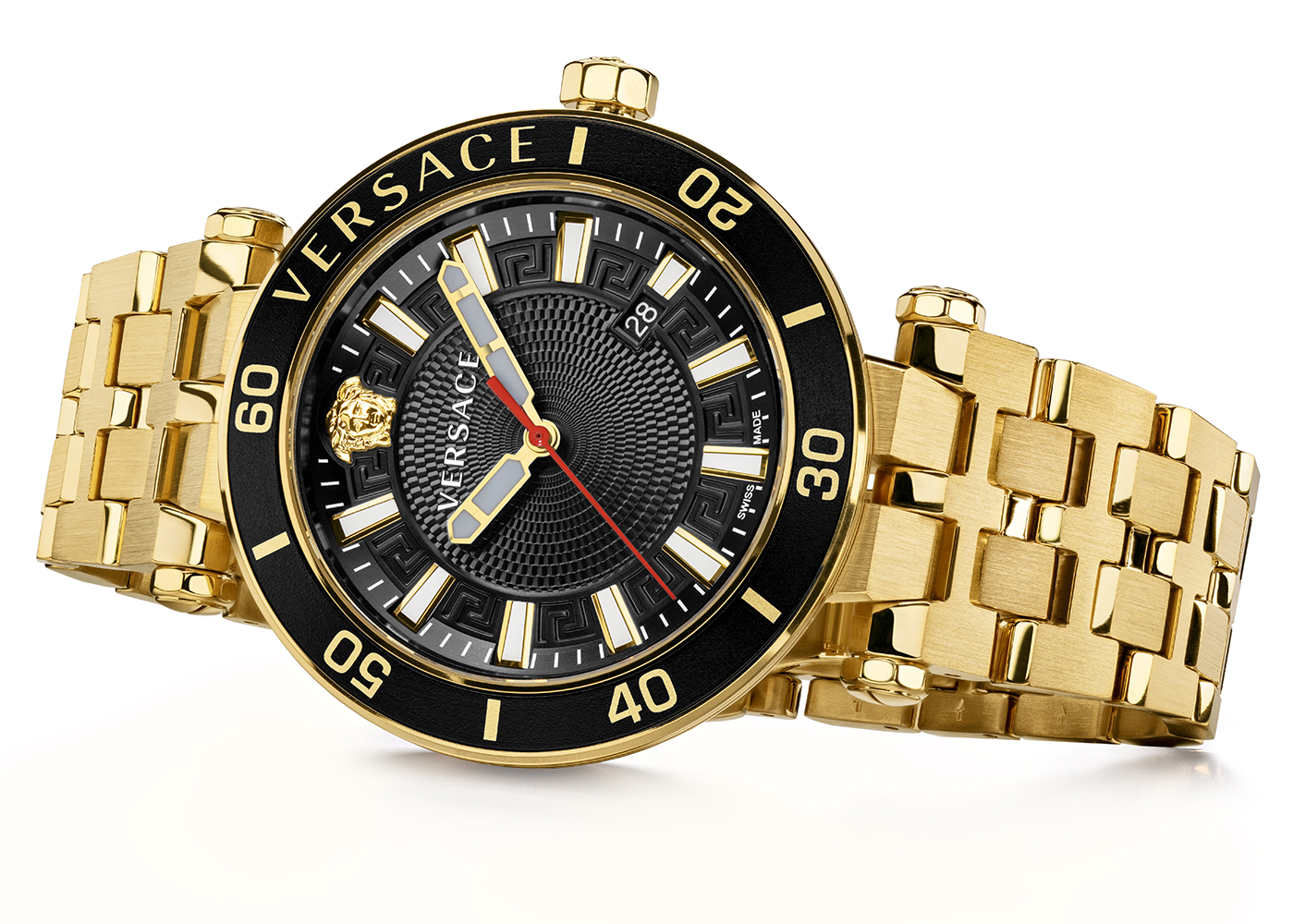 Versace VEZ300721 zegarek elegancki GRECA ICON - miniatura 4