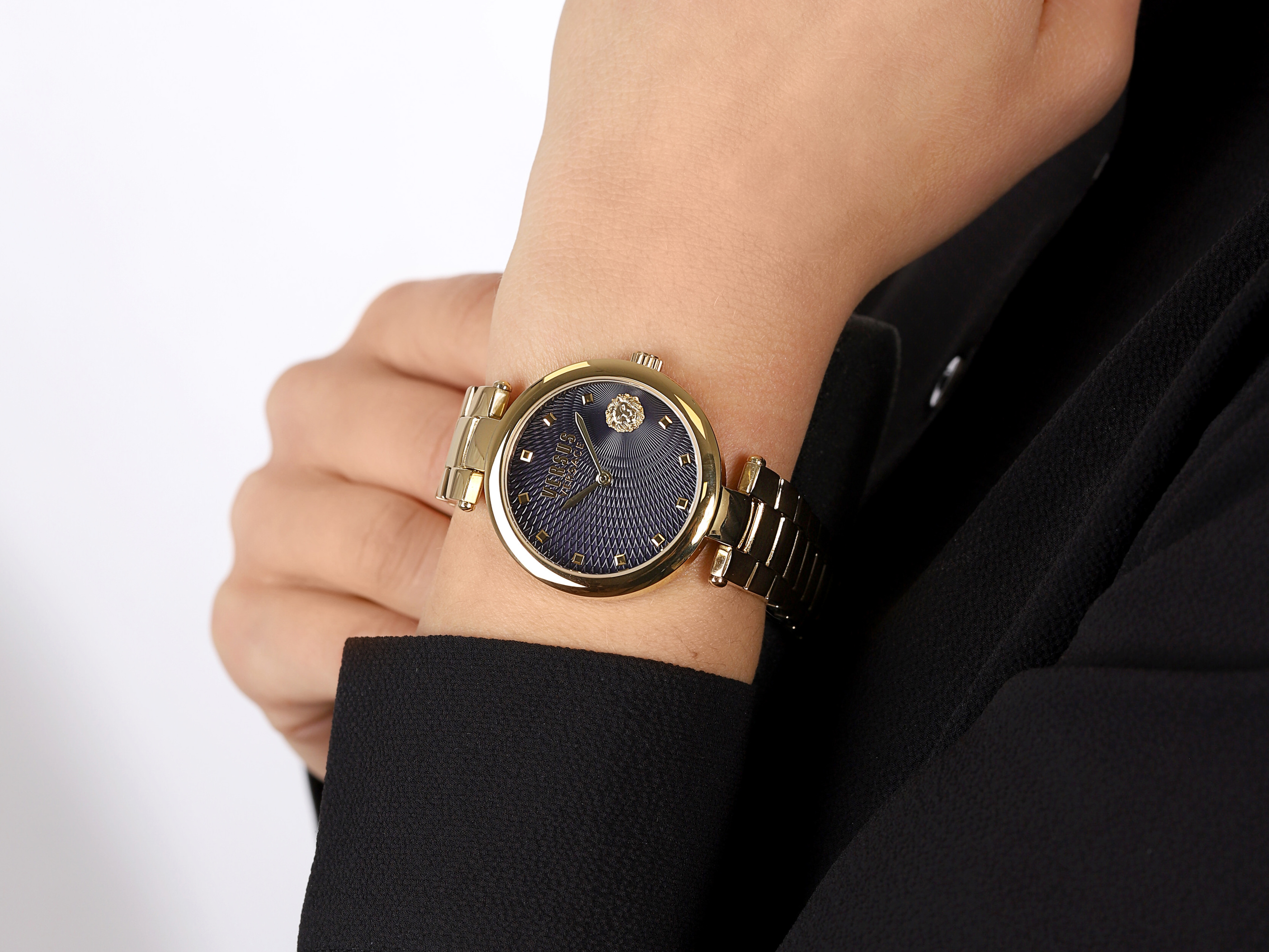 Versus Versace VSP870718 zegarek złoty fashion/modowy Damskie bransoleta