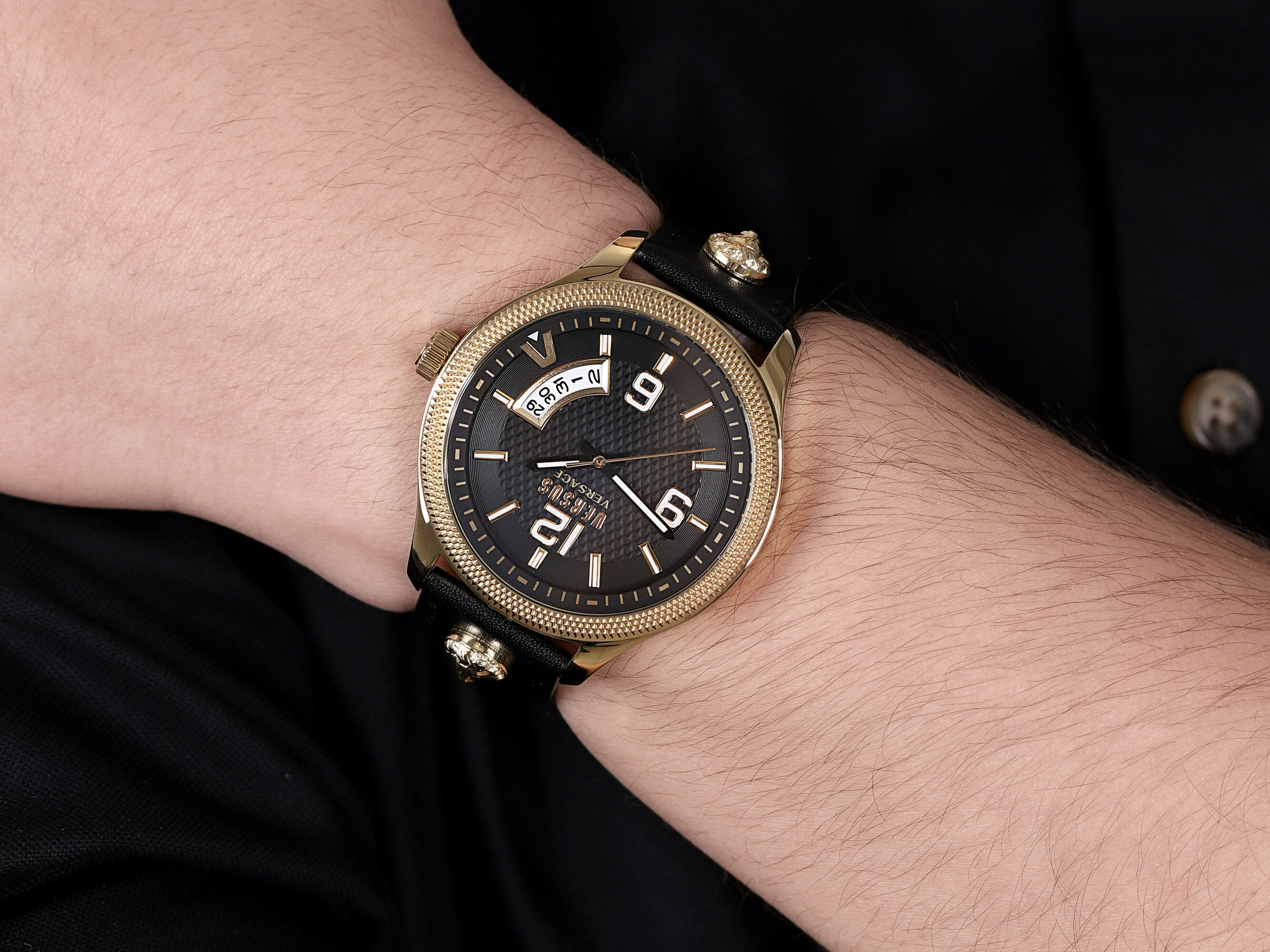 Versus Versace VSPVT0220 męski zegarek Męskie pasek - miniatura 4