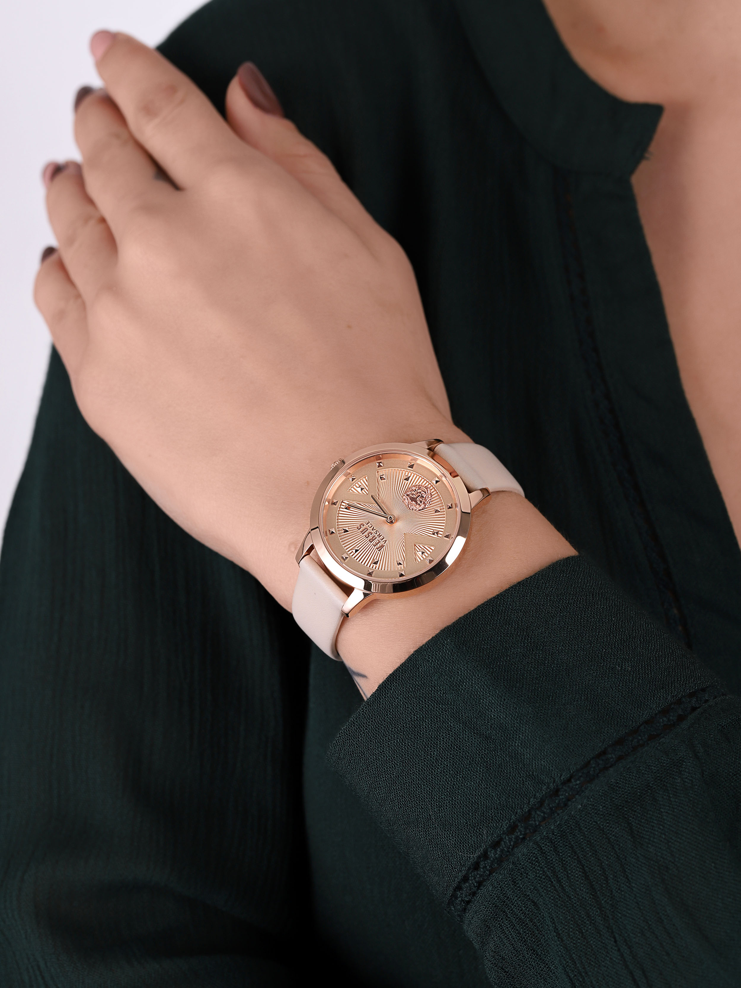 Versus Versace VSPZK0321 zegarek różowe złoto klasyczny Damskie pasek - miniatura 3