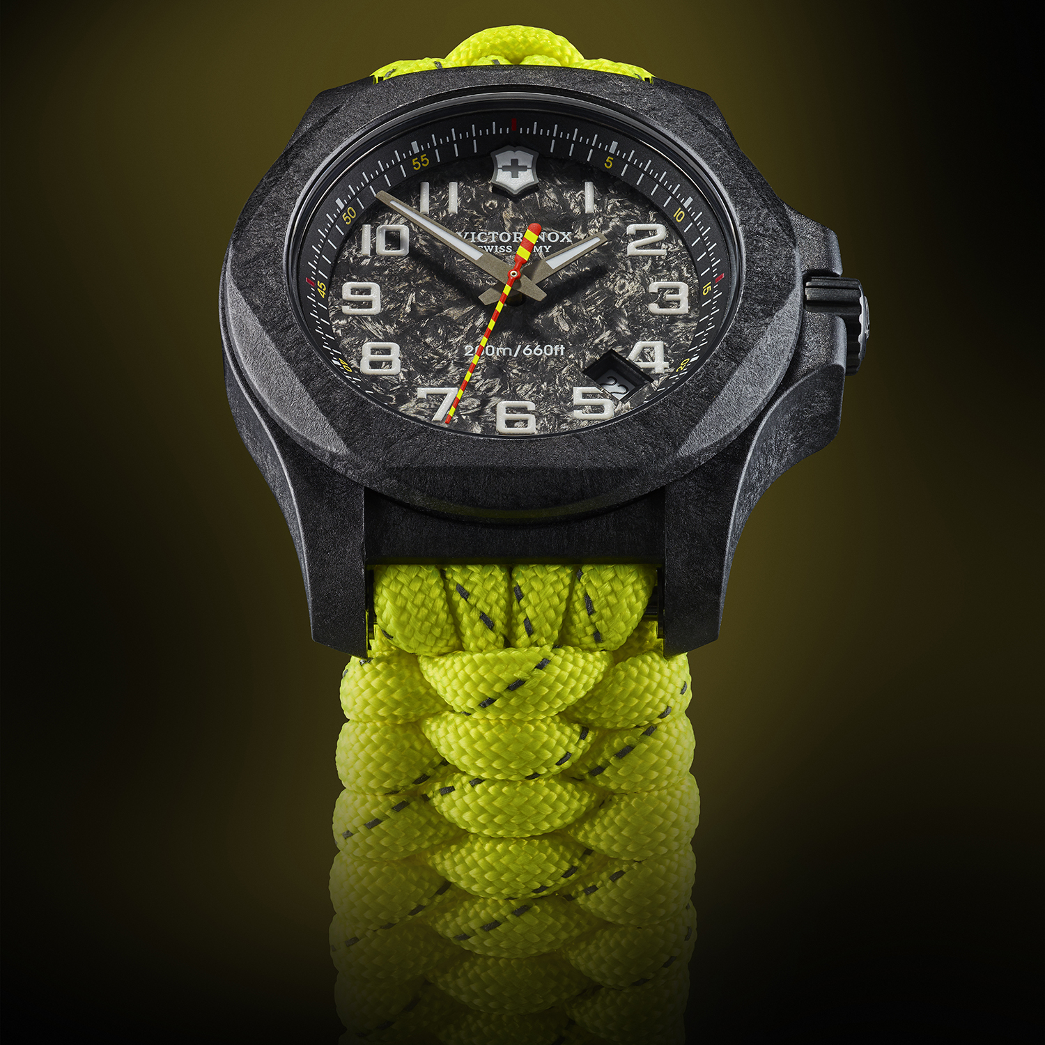 Victorinox 241858.1 I.N.O.X. Carbon Limited Edition I.N.O.X. klasyczny zegarek szary - miniatura 9