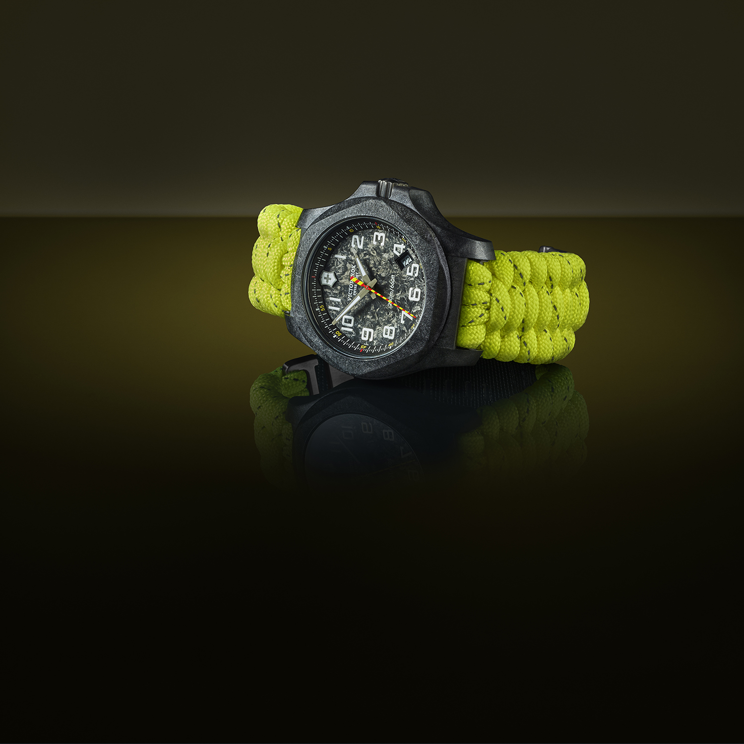 Victorinox 241858.1 I.N.O.X. I.N.O.X. Carbon Limited Edition zegarek męski klasyczny szafirowe - miniatura 8