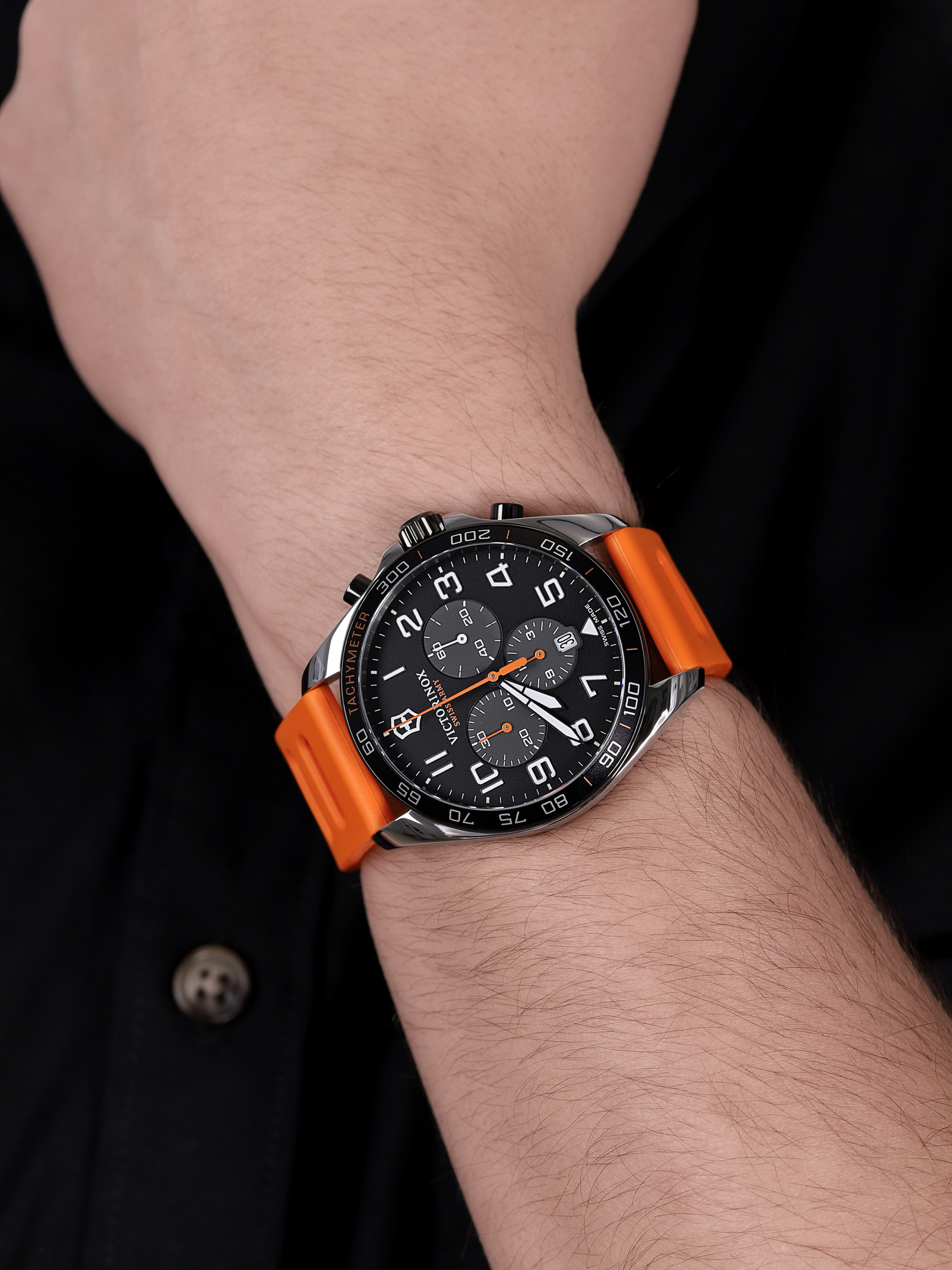Victorinox 241893 zegarek męski Fieldforce srebrny - miniatura 3