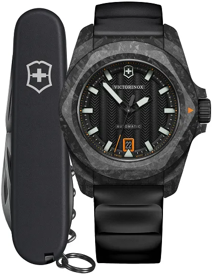 Victorinox 2420231 INOX INOX Automatic Carbon Black - zdjęcie 1