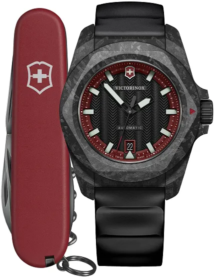 Victorinox 2420241 INOX INOX Automatic Carbon Red