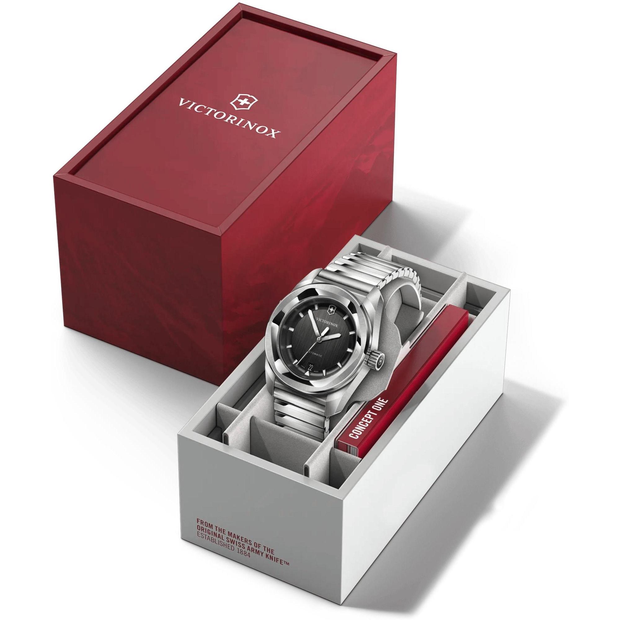 Victorinox 242059 zegarek srebrny klasyczny Concept bransoleta - miniatura 7