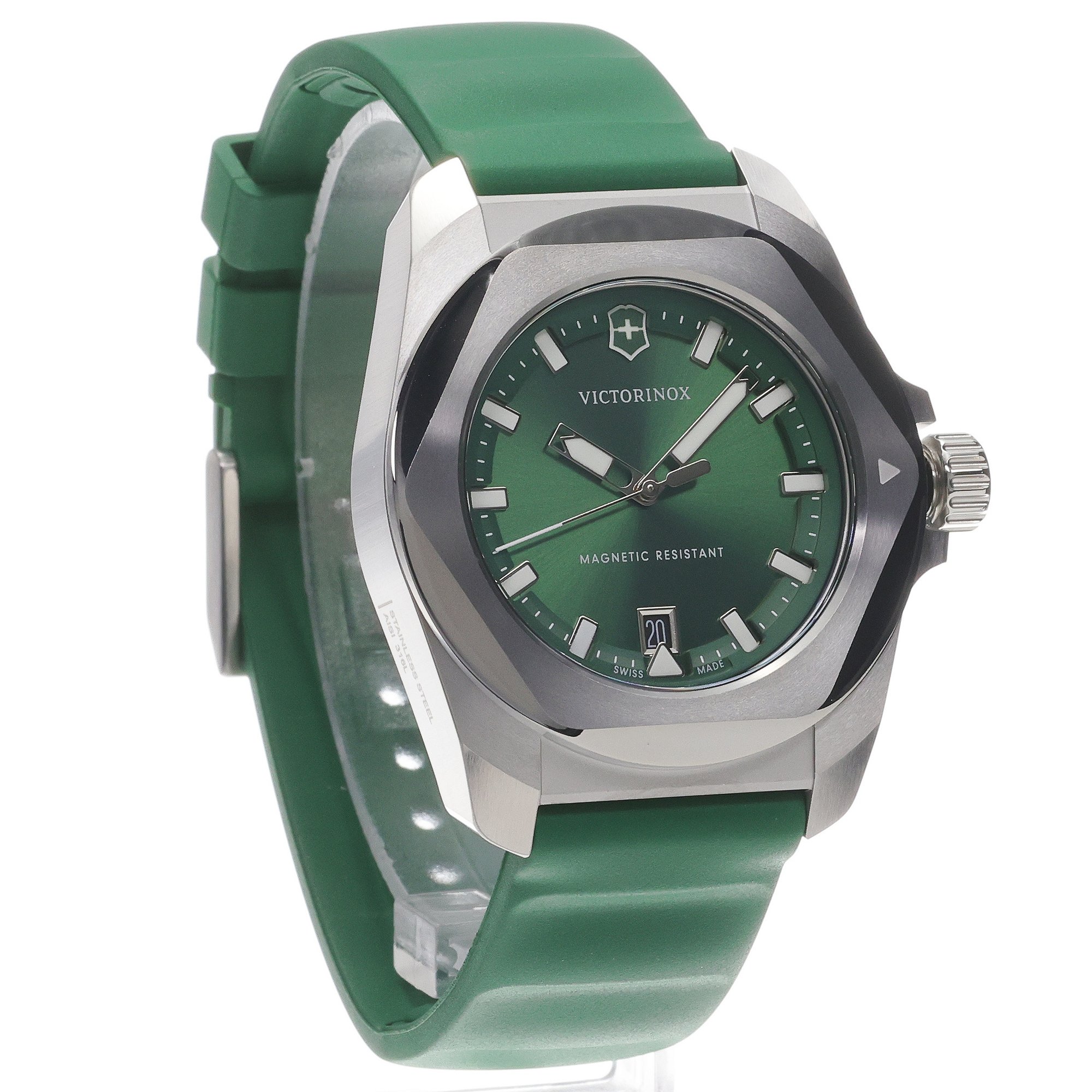 Victorinox 242085 zegarek męski sportowy INOX pasek - miniatura 3
