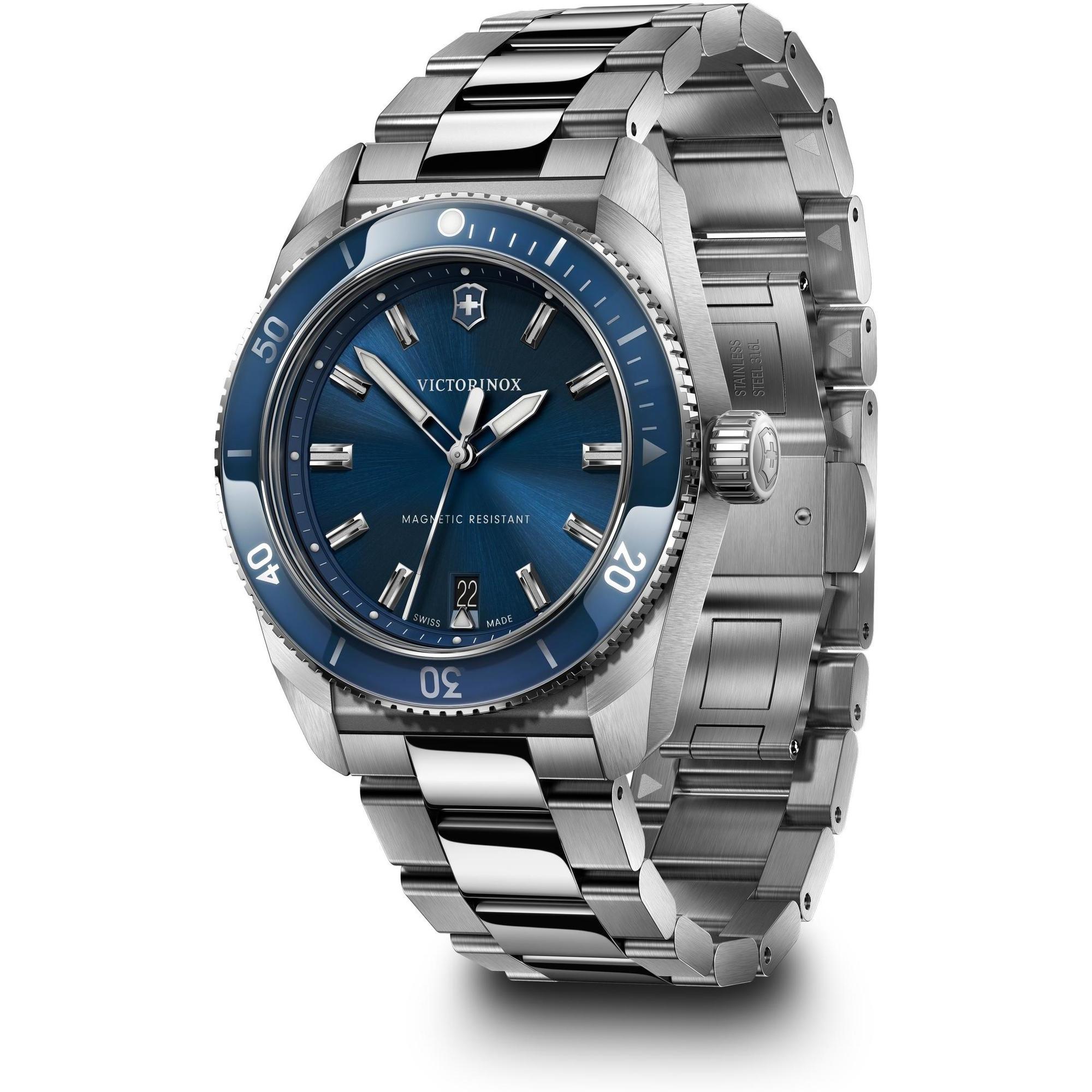 Victorinox 242095 Maverick Maverick Quartz zegarek męski klasyczny szafirowe
