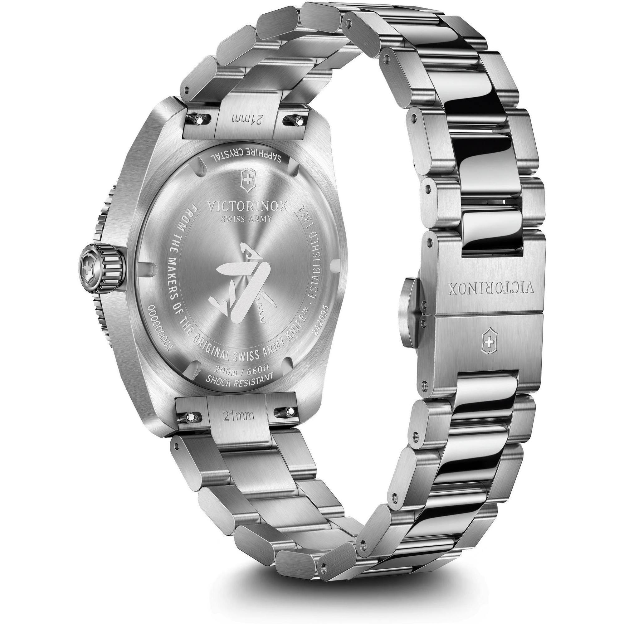 Victorinox 242095 Maverick Quartz Maverick klasyczny zegarek srebrny