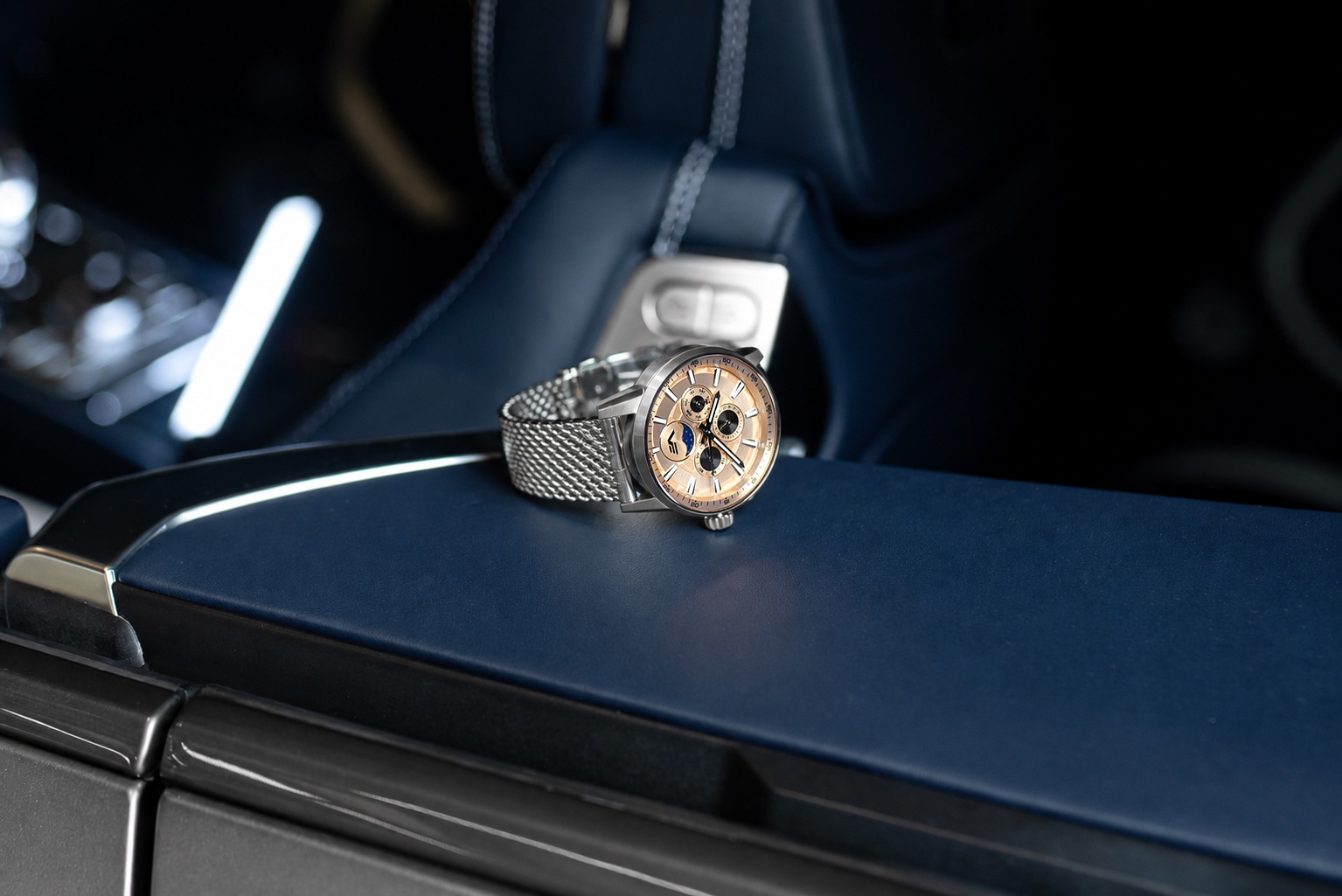 Vostok Europe 6P00-561A789B zegarek srebrny klasyczny Limousine bransoleta - miniatura 4