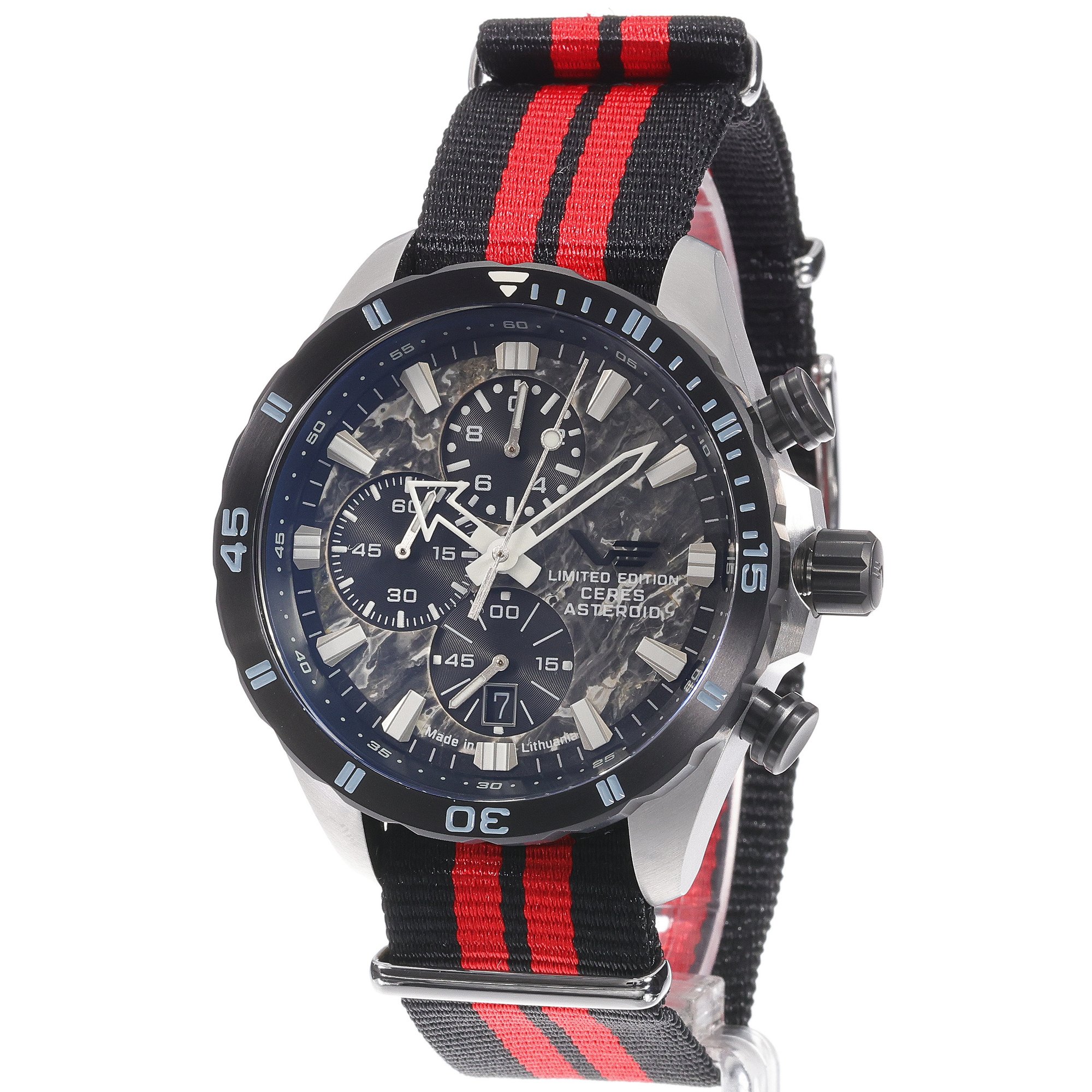 Vostok Europe 6S10-320E693N zegarek niebieski klasyczny Almaz pasek - miniatura 2