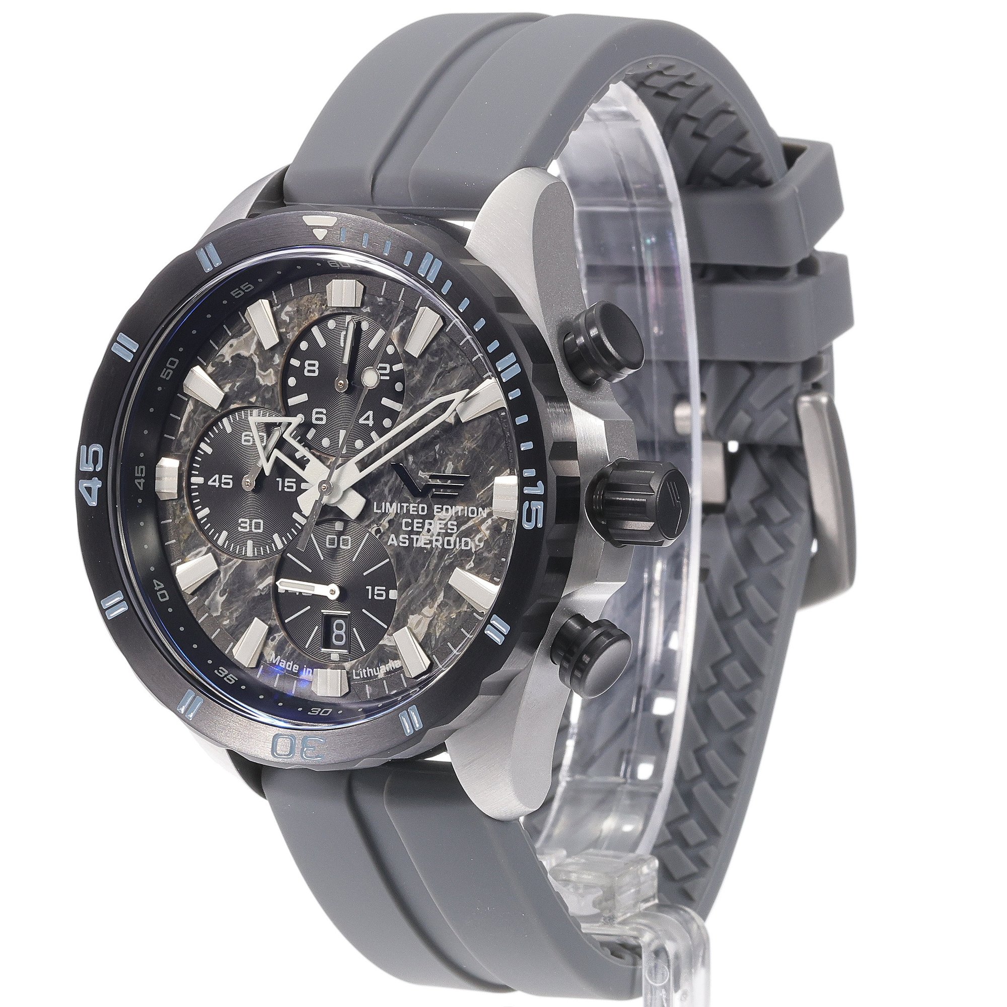 Vostok Europe 6S10-320E693SG zegarek niebieski klasyczny Almaz pasek - miniatura 2