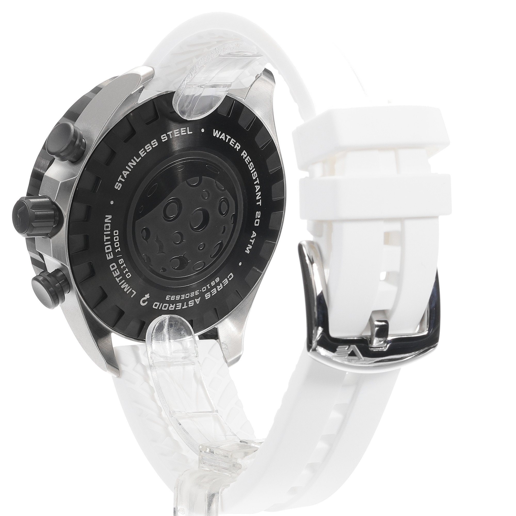 Vostok Europe 6S10-320E693SW Almaz Chrono Ceres Asteroid Special Edition zegarek klasyczny Almaz - miniatura 4