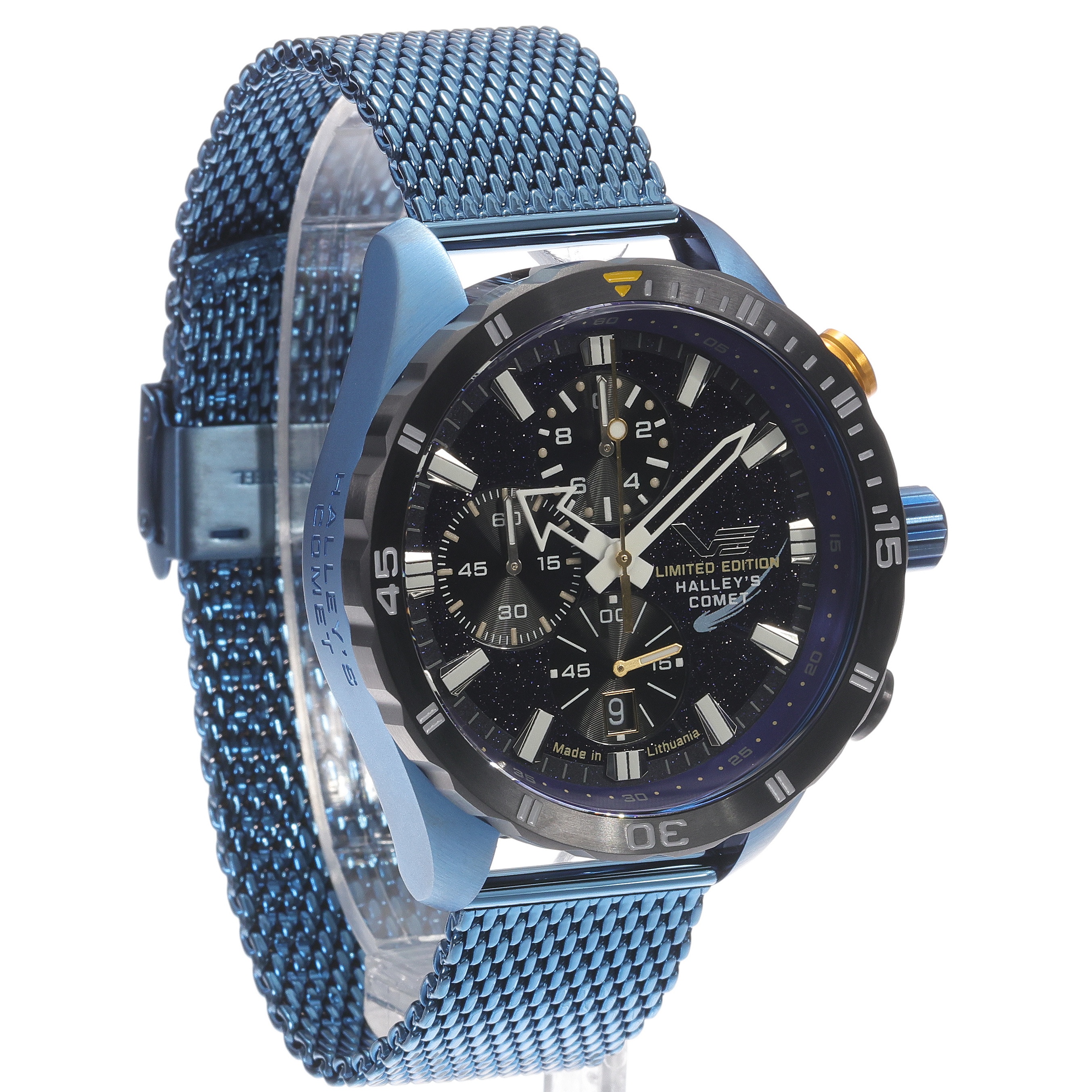 Vostok Europe 6S10-320E694B Almaz Chrono Halleys Comet Special Edition zegarek klasyczny Almaz - miniatura 3