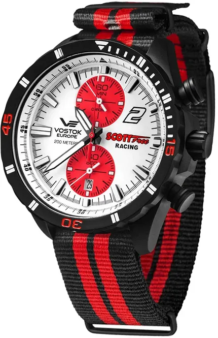 Vostok Europe 6S11-320C374N Almaz Almaz Chrono Scott Free Racing Edition - zdjęcie 1