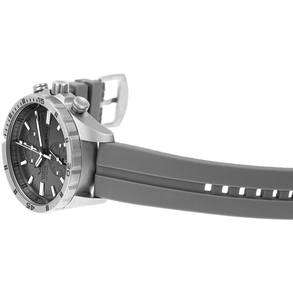 Vostok Europe 6S11-320H264S zegarek srebrny klasyczny Almaz pasek - miniatura 10