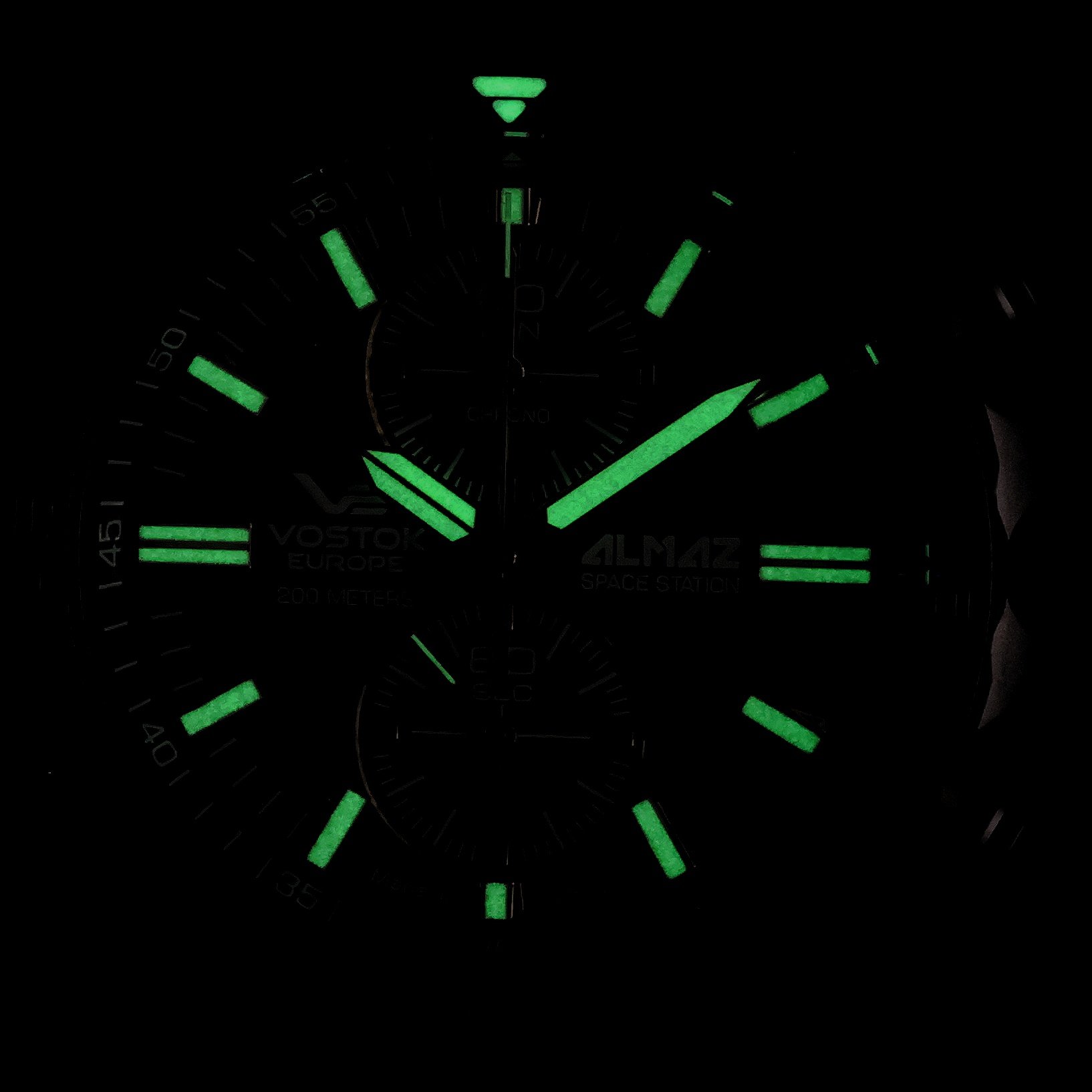 Vostok Europe 6S11-320H521S zegarek srebrny klasyczny Almaz pasek - miniatura 5
