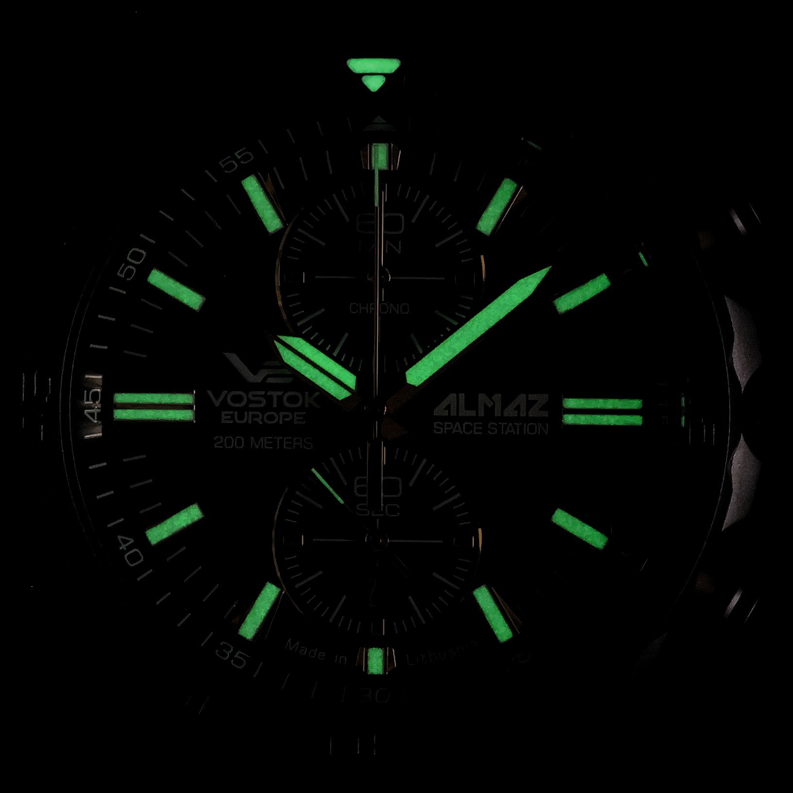 Vostok Europe 6S11-320H521SG zegarek srebrny klasyczny Almaz pasek - miniatura 5