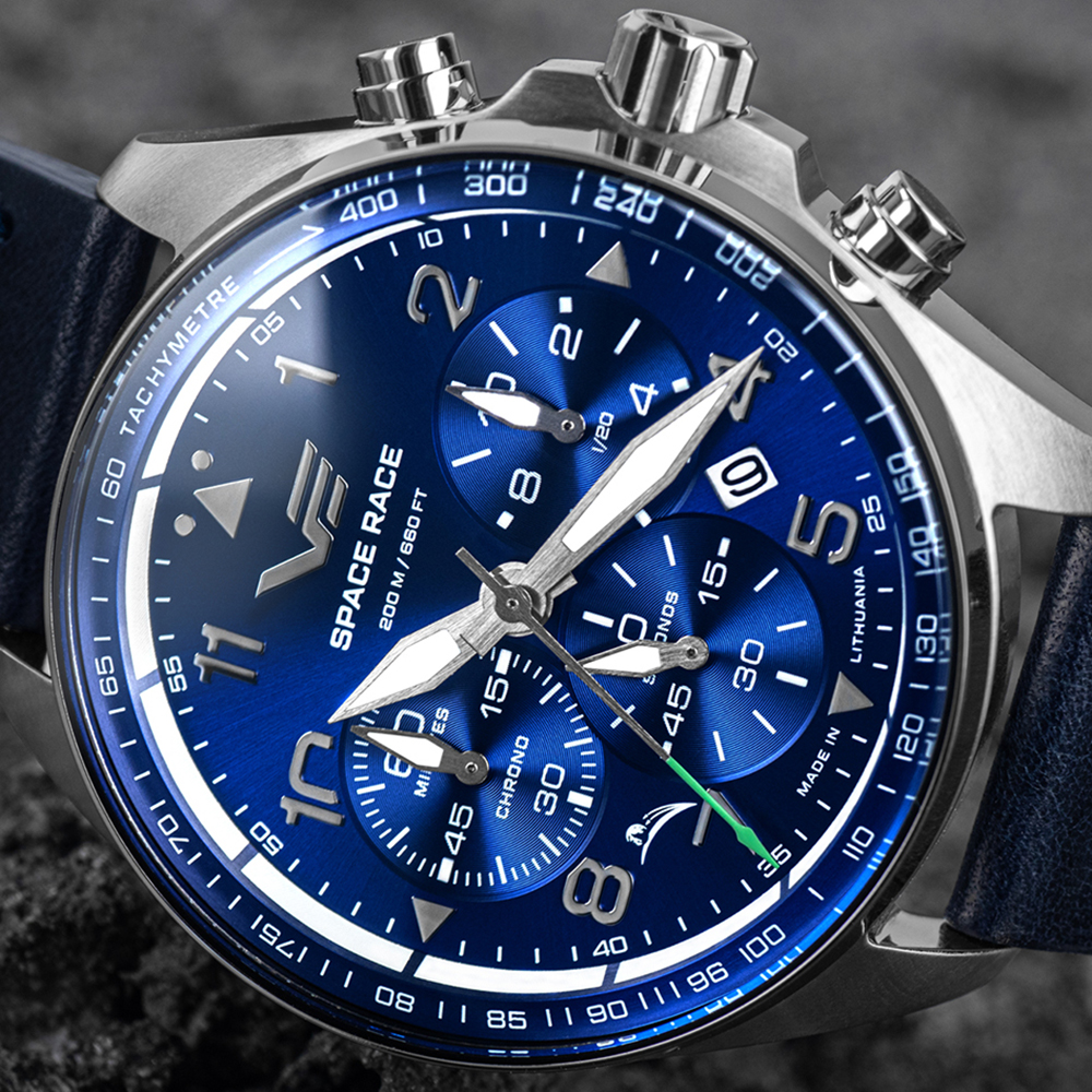Vostok Europe 6S20-325A742SB zegarek męski Space Race