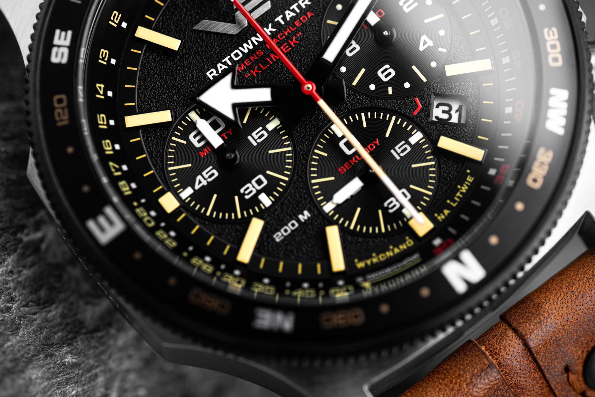 Vostok Europe 6S20-598ES16 zegarek srebrny wojskowy Expedition pasek - miniatura 4